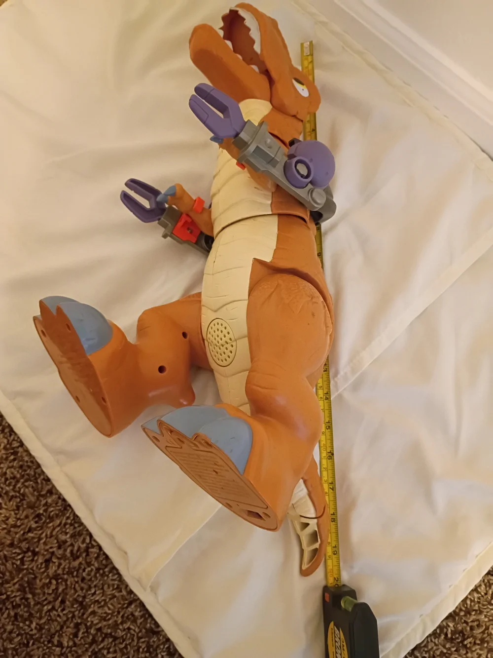 Fisher Price Imaginext Mega T-Rex Dinosaur Motorized Moving & Sounds Figure